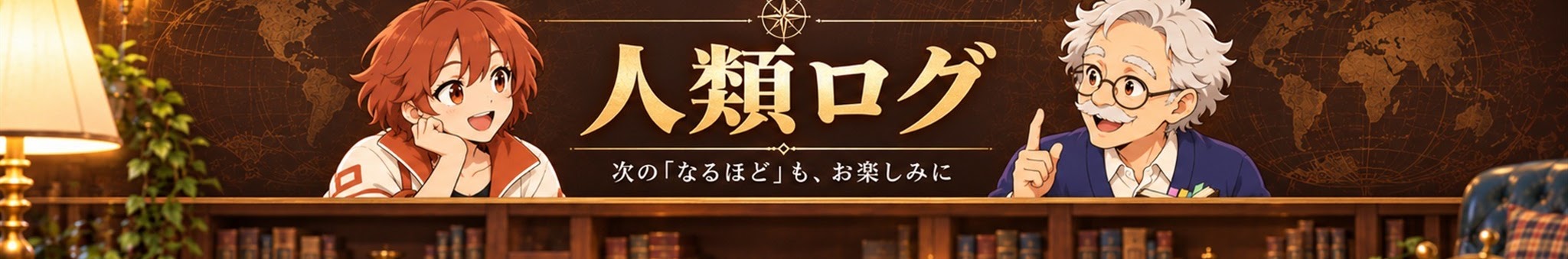 人類ログ — 次の「なるほど」も、お楽しみに